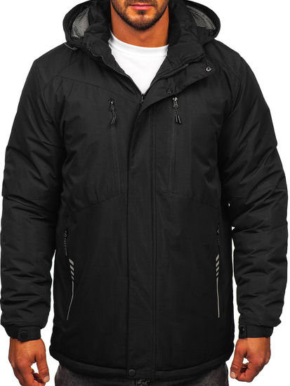 Homme Veste d'hiver Noir Bolf 22M321