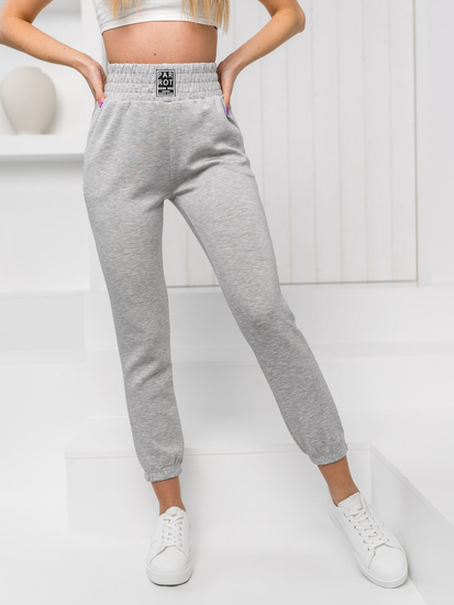 Femme Pantalon jogger Gris Bolf W7807