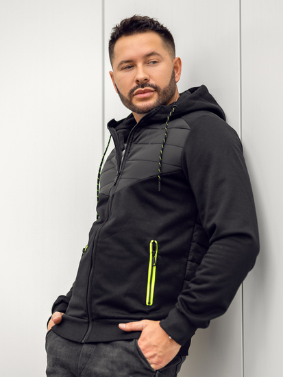 Blouson de transition pour homme noir Bolf KS2149