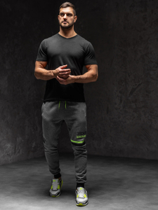Homme Pantalon de sport Graphite Bolf AM108A1