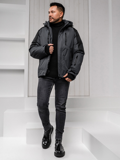 Homme Blouson d'hiver Graphite Bolf 91M9902A1