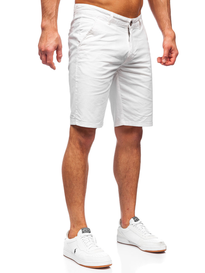 Short blanc pour homme Bolf 1140