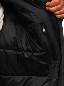 Homme Blouson d'hiver Graphite Bolf 91M9902