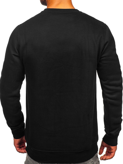 Homme Sweat-shirt imprimé Noir Bolf MF2019