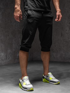 Homme Short baggy Noir Bolf K10002A1