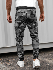 Pantalon de sport pour homme camo-graphite Bolf KZ15A