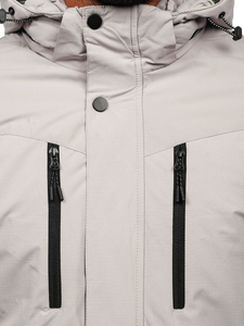 Homme Blouson d'hiver Gris Bolf 22M320