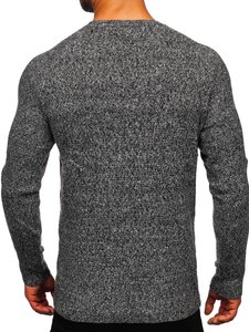 Pull gris homme Bolf H1810