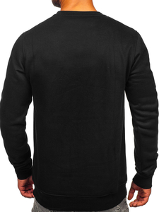 Homme Sweat-shirt imprimé Noir Bolf MF2019