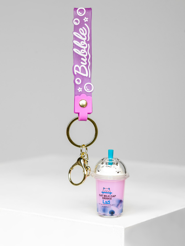 Porte-clés Bubble Violet Bolf TT403-6