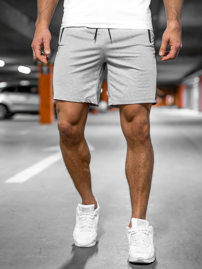 Pantalon de survêtement gris homme Bolf 68006A