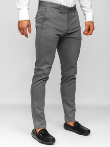 Pantalon chino pour homme gris Bolf 5000-3