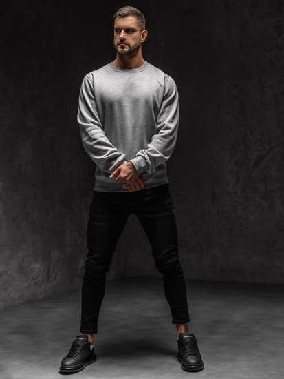 Homme Sweat-shirt Gris Bolf 2001A1