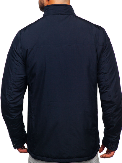 Blouson de transition pour homme bleu foncé Bolf 22M303