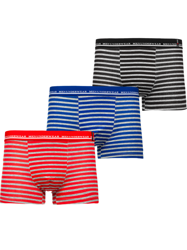 Boxer pour homme multicolore Bolf 1BE703-3P 3 PACK