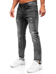 Homme Pantalon en jean slim fit Graphite Bolf MP0169G