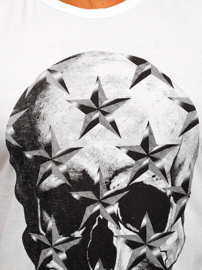 Tank top avec imprimé blanc Bolf 14817