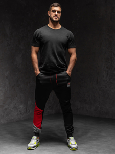 Homme Pantalon jogger Noir Bolf K20003A1