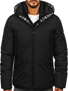 Homme Blouson d'hiver Noir Bolf 22M330