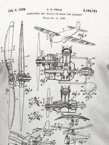 Homme T-shirt imprimé en coton Blanc Bolf MPO3538