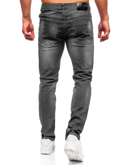 Homme Pantalon en jean slim fit Noir Bolf MP0174GS