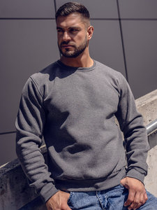 Homme Sweat-shirt Anthracite Bolf 2001A2