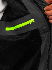 Homme Blouson d'hiver Graphite Bolf 5M3137