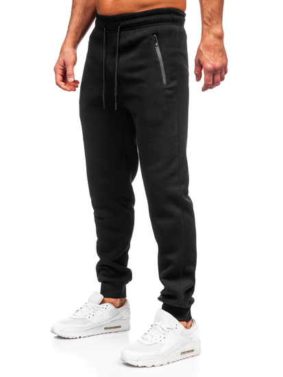 Homme Pantalon jogger Noir Bolf JX9816
