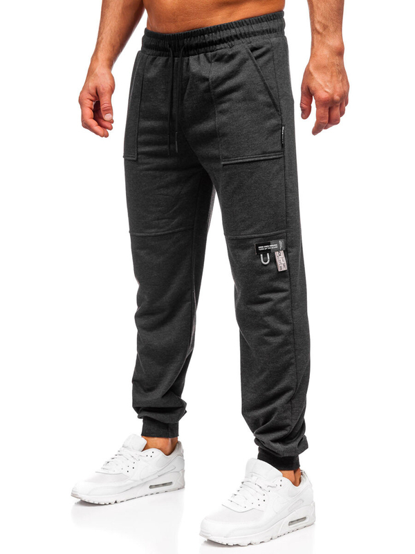 Homme Pantalon jogger Graphite Bolf JX6365