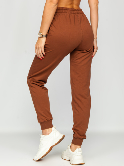 Pantalon de sport pour femme chocolat Bolf VE34