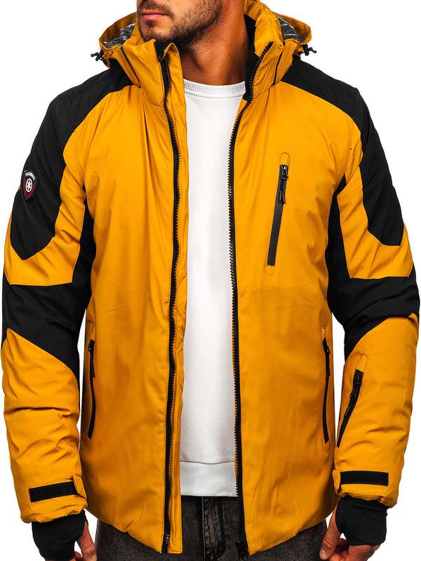 Blouson d'hiver pour homme camel Bolf 6576