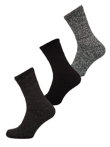 Homme Chaussettes thermiques épaisses d'hiver Multicolore-3 Bolf A8990-2-3P 3PACK