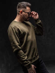 Homme Sweat-shirt Olive Bolf 2001A1