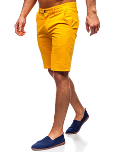 Short jaune pour homme Bolf 1142