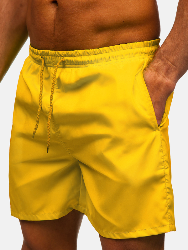Homme Maillots de bain Jaune Bolf QD35