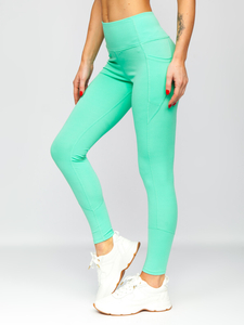 Legging pour femme vert menthe Bolf XL004