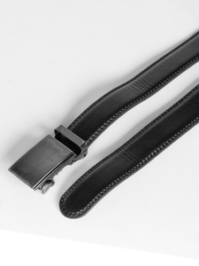 Ceinture en cuir pour homme noire Bolf BL014C