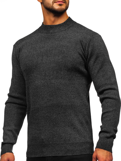Homme Col roulé basique Graphite Bolf S8727