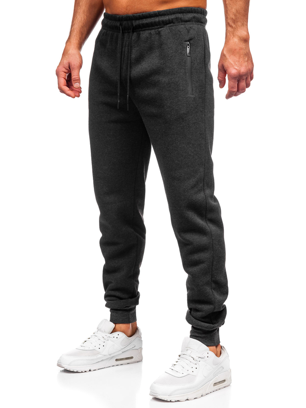Homme Pantalon jogger Anthracite Bolf JX6273